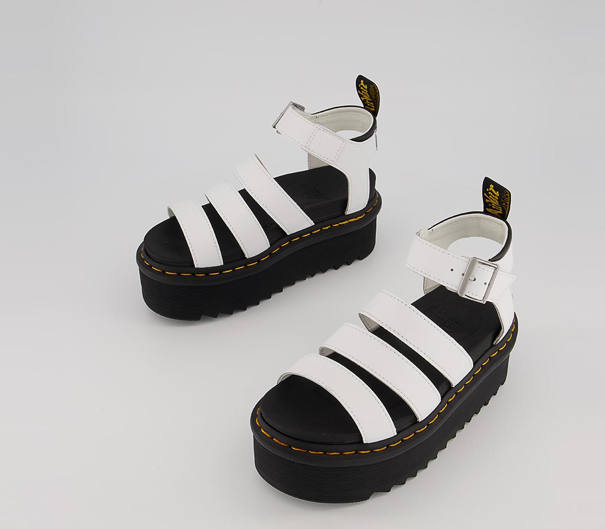 Dr. Martens Blaire Quad Lightweight Platform Sandals Dr. Martens Blaire Quad Lightweight Platform Sandals White Hydro