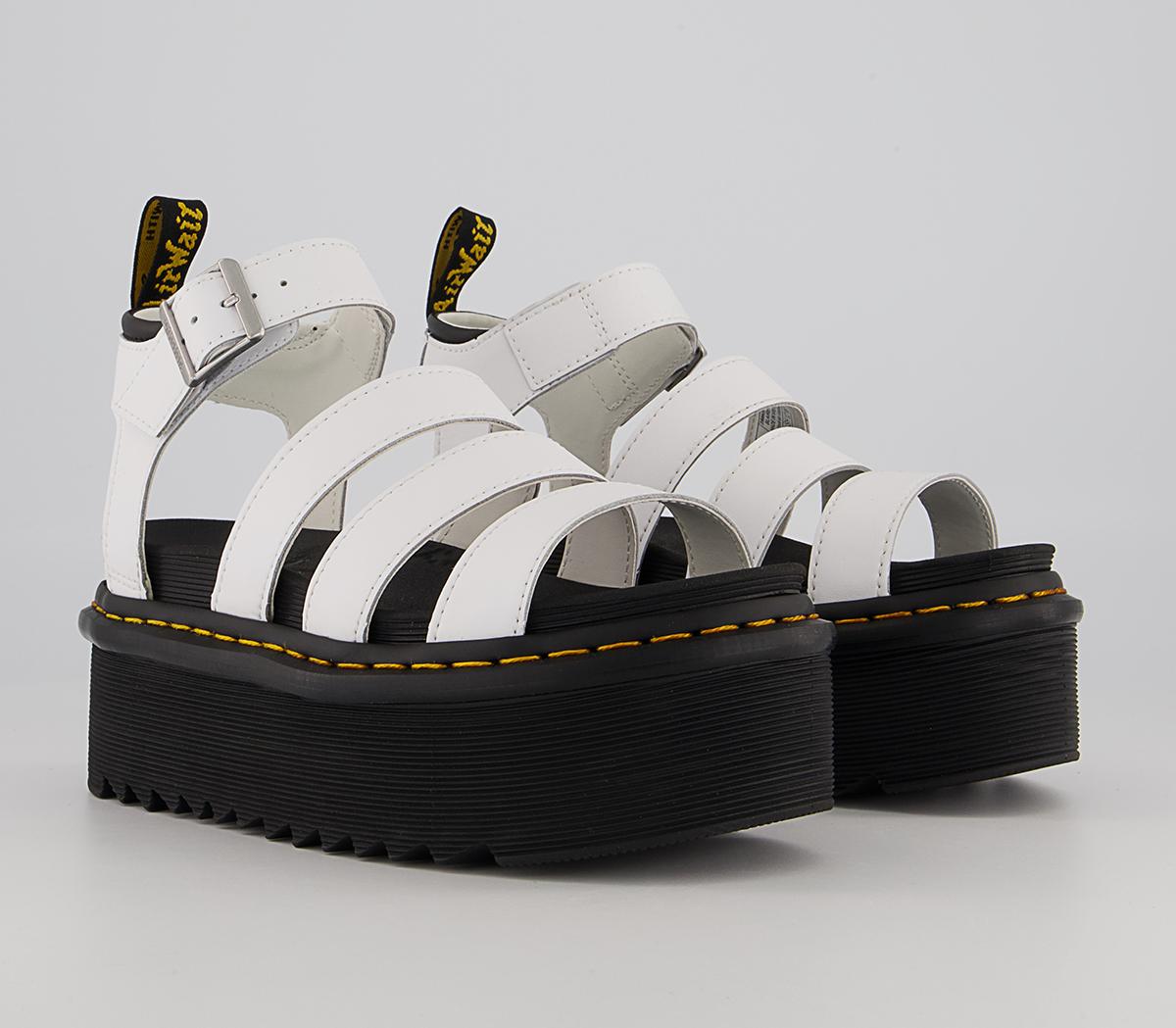 Dr. Martens Blaire Quad Lightweight Platform Sandals Dr. Martens Blaire Quad Lightweight Platform Sandals White Hydro