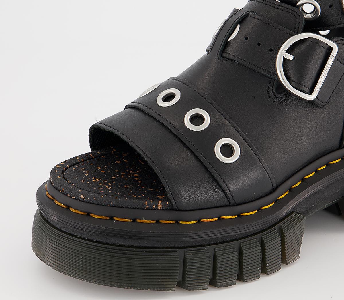 Dr. Martens Ricki Hdw Sandals Dr. Martens Ricki Hdw Sandals Black Nappa Lux