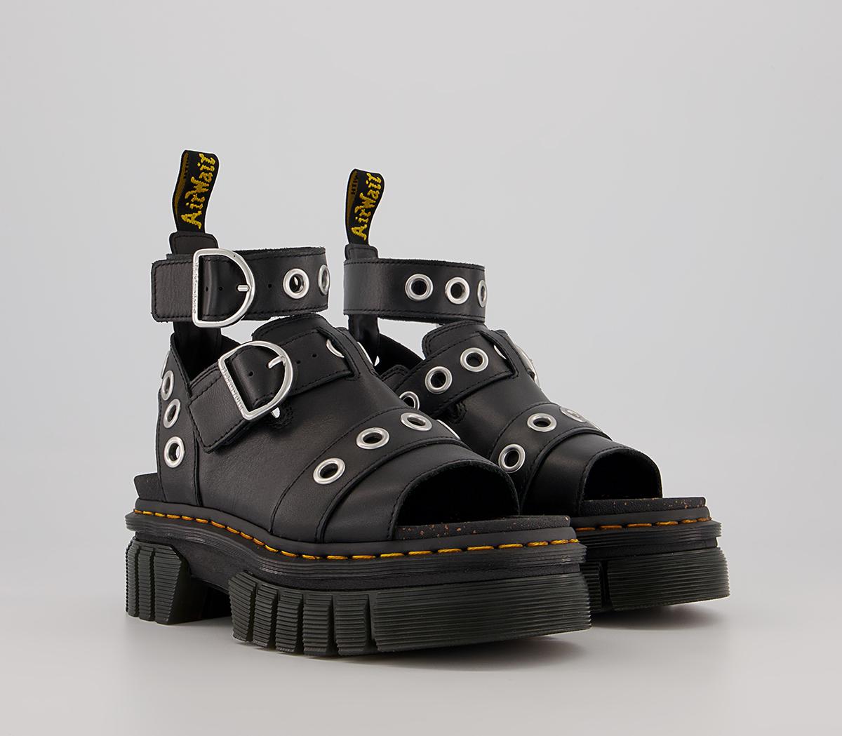 Dr. Martens Ricki Hdw Sandals Dr. Martens Ricki Hdw Sandals Black Nappa Lux