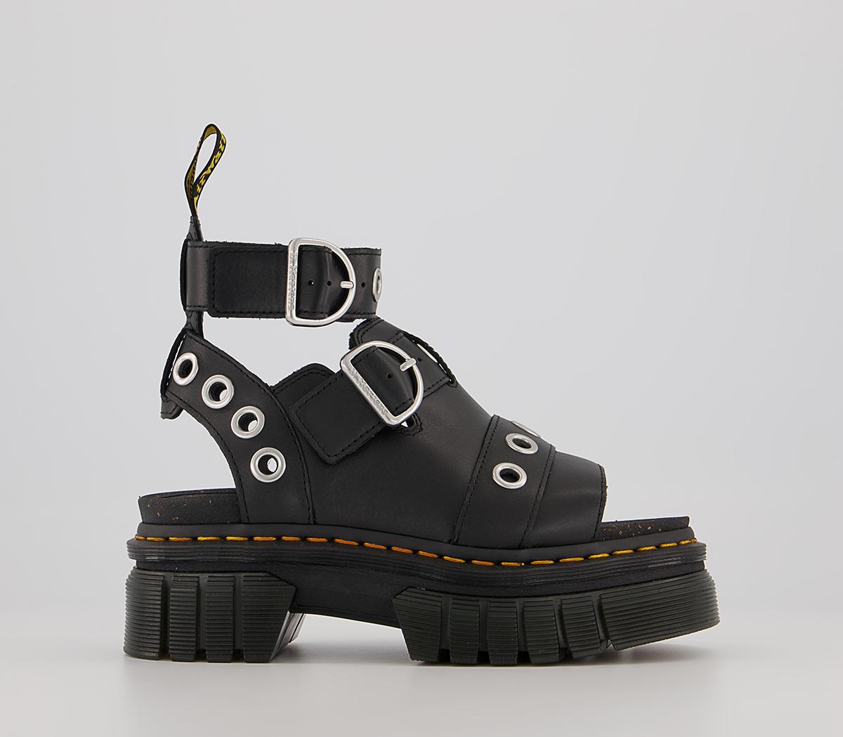 Dr. Martens Ricki Hdw Sandals Dr. Martens Ricki Hdw Sandals Black Nappa Lux
