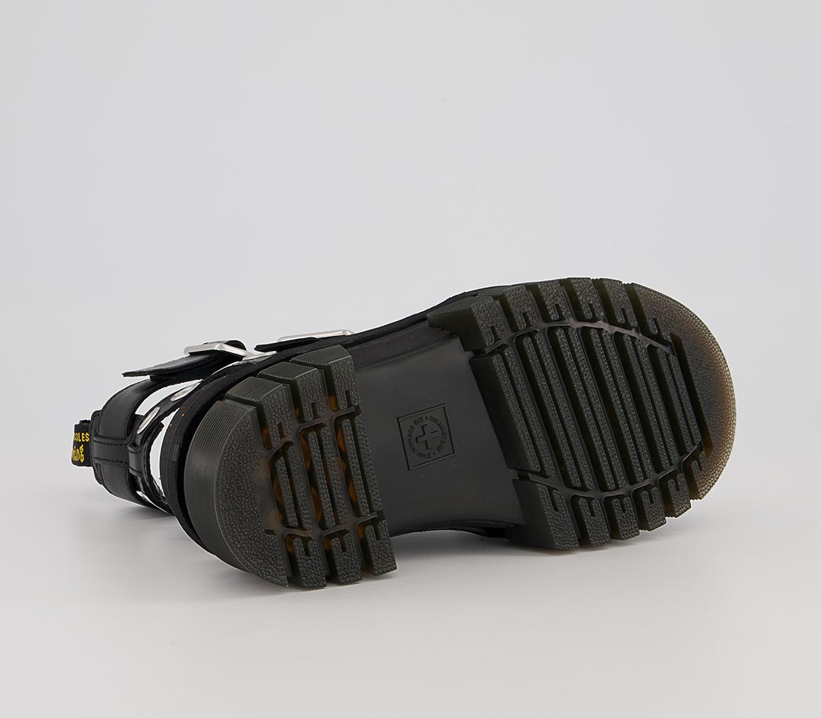 Dr. Martens Ricki Hdw Sandals Dr. Martens Ricki Hdw Sandals Black Nappa Lux