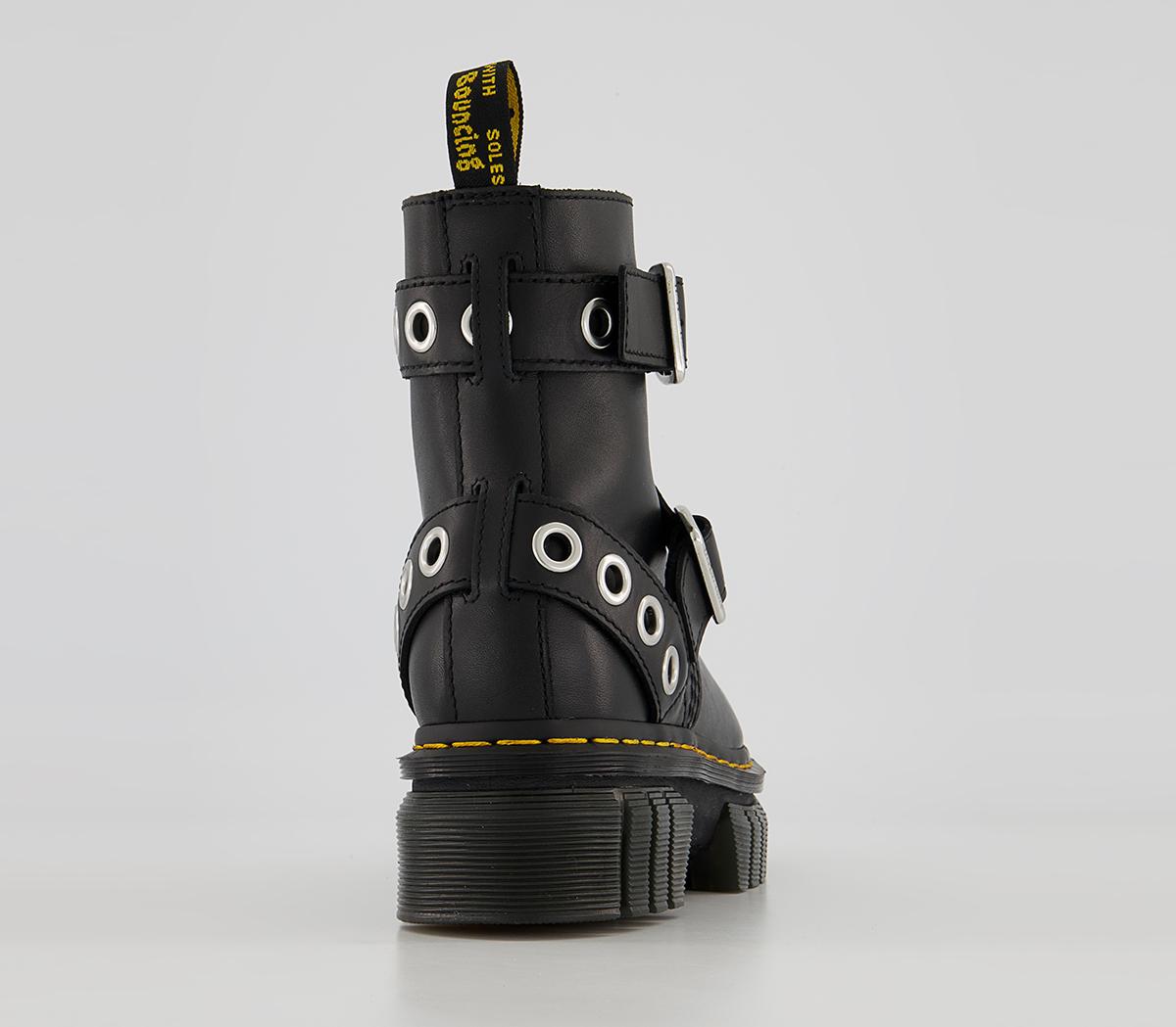 Dr. Martens Audrick 8IB Hardware Boots Dr. Martens Audrick 8IB Hardware Boots Black Nappa Lux