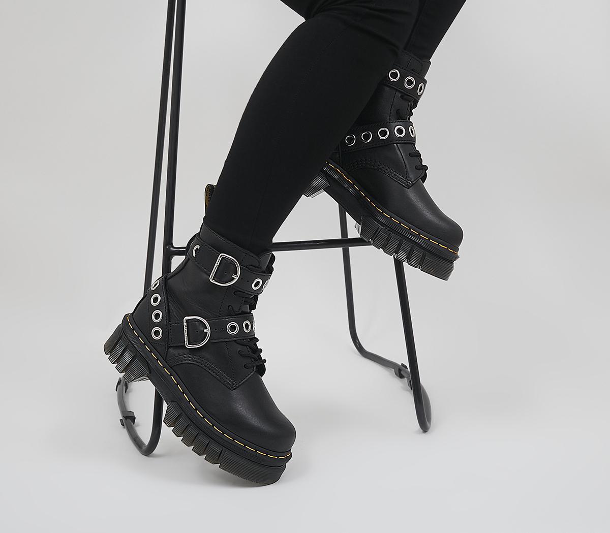 Dr. MartensAudrick 8IB Hardware Boots Dr. MartensAudrick 8IB Hardware BootsBlack Nappa Lux