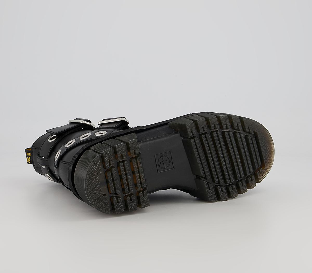Dr. Martens Audrick 8IB Hardware Boots Dr. Martens Audrick 8IB Hardware Boots Black Nappa Lux