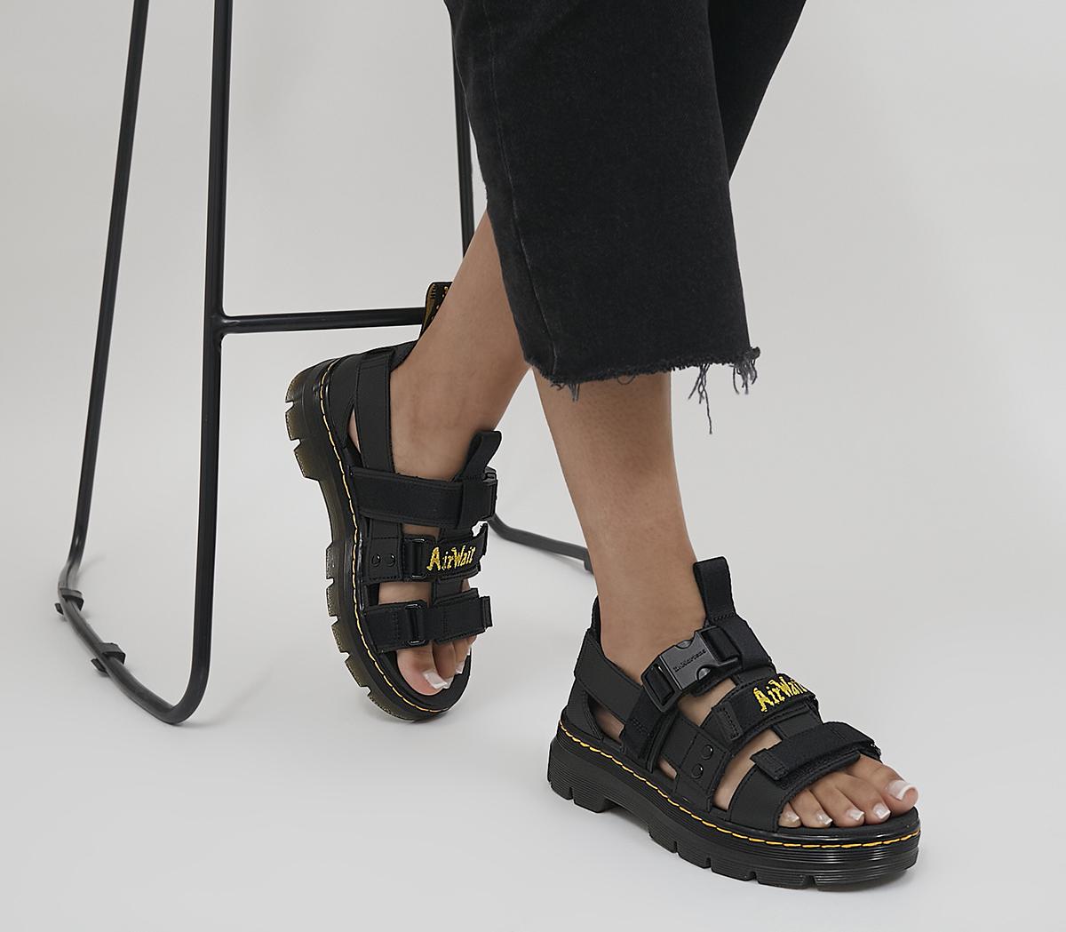 dr martens pearson webbing sandals