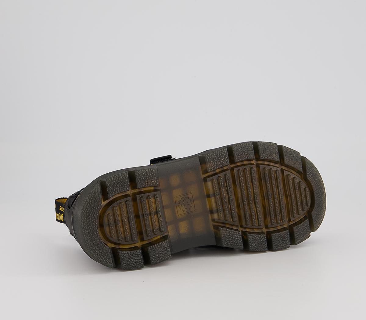 Dr. Martens Pearson Sandals Dr. Martens Pearson Sandals Black Element Black Webbing