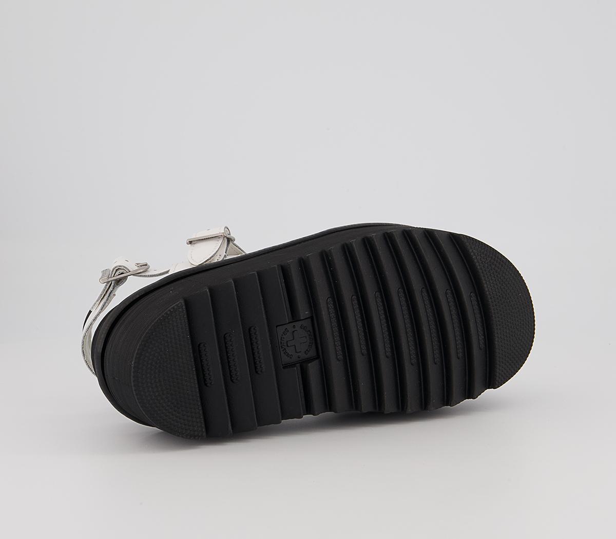Dr. Martens Voss2 Quad Chain Sandals Dr. Martens Voss2 Quad Chain Sandals White Patent Lamper