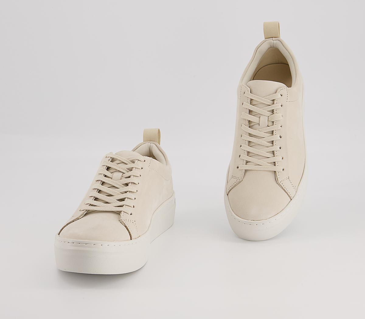 Vagabond Shoemakers Zoe Platform Trainers Off White - Women's Trainers