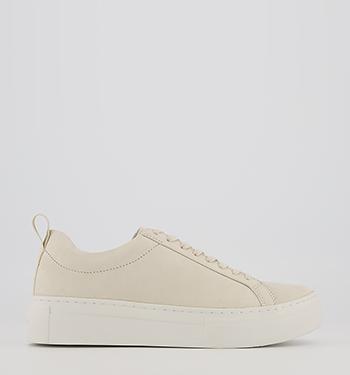 Vagabond Shoemakers Zoe Platform Trainers Off White