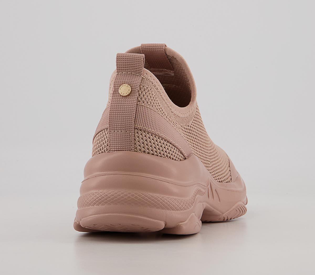 Office Flipper Knitted Slip On Chunky Trainers Office Flipper Knitted Slip On Chunky Trainers Nude Knit