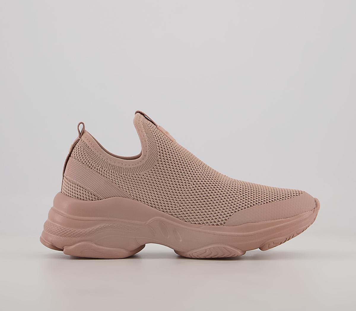 OfficeFlipper Knitted Slip On Chunky TrainersNude Knit
