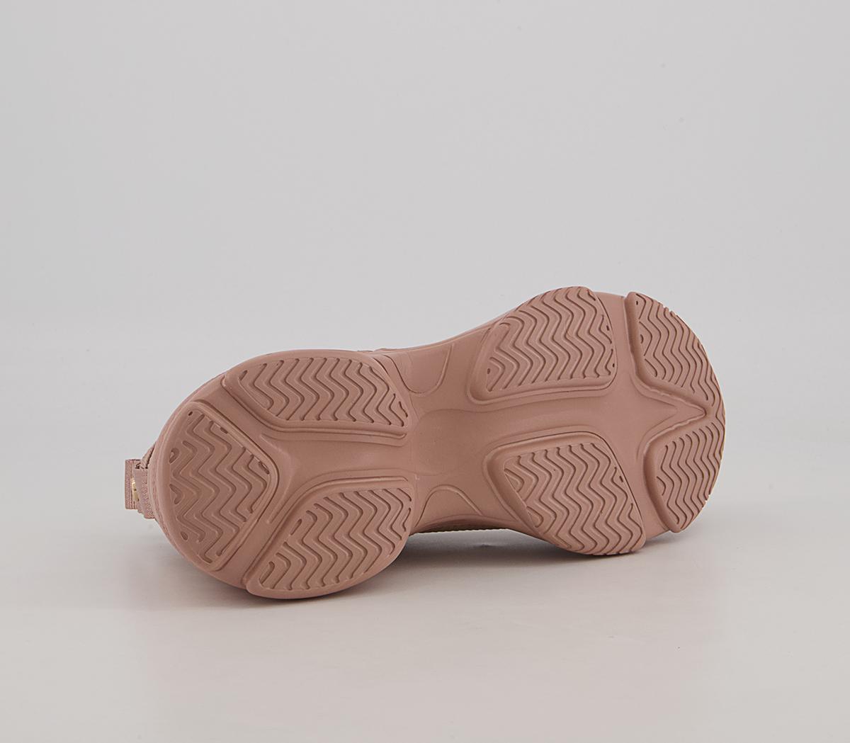 Office Flipper Knitted Slip On Chunky Trainers Office Flipper Knitted Slip On Chunky Trainers Nude Knit