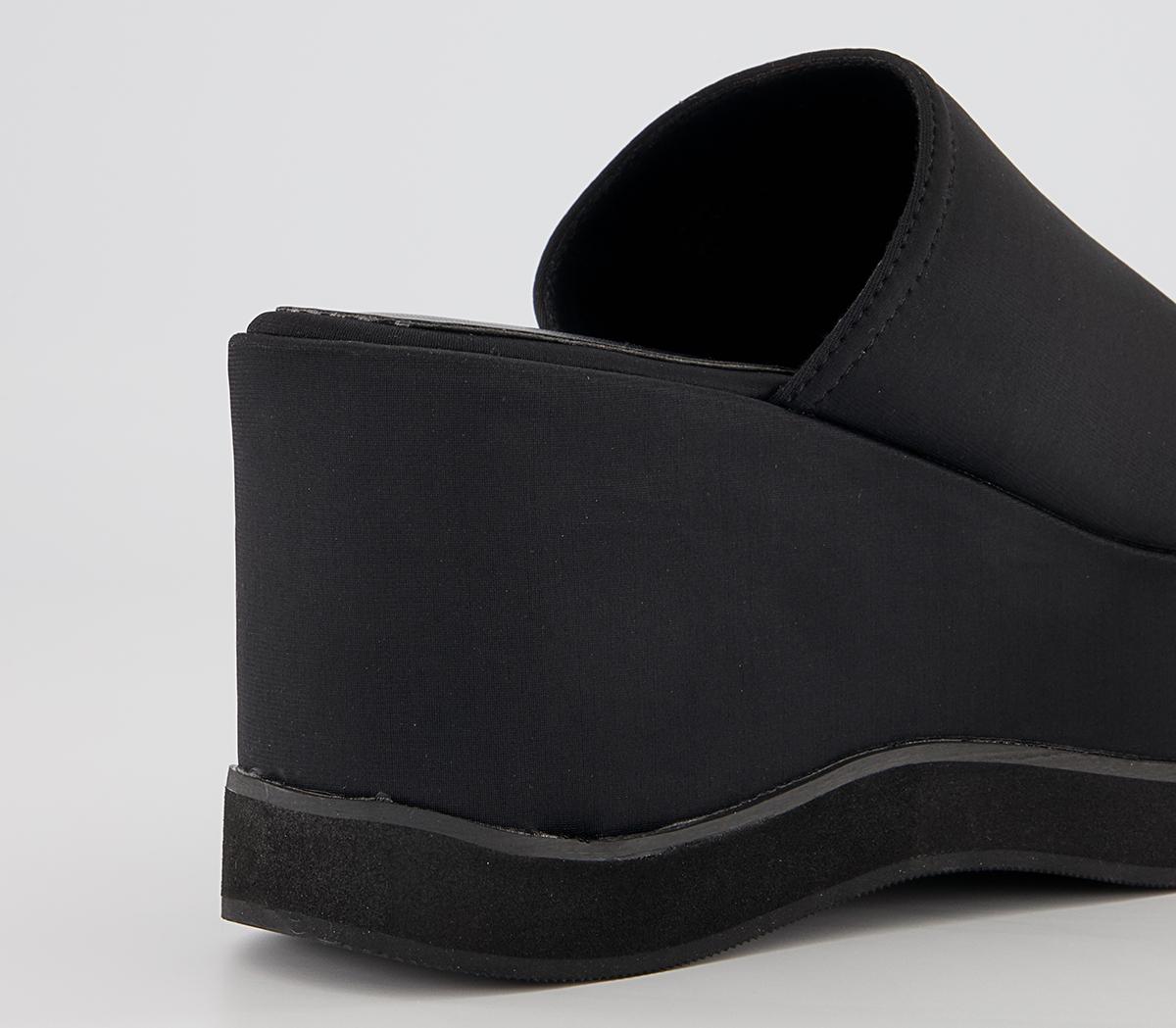 OFFICE Hiley Chunky Flatform Shoes Black - High Heels