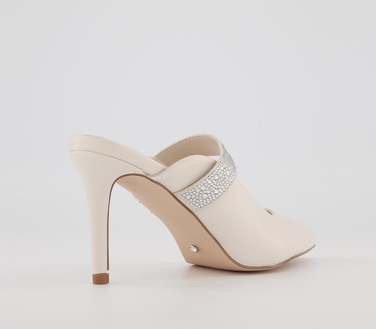 OFFICEMelon Embellished MulesOff White