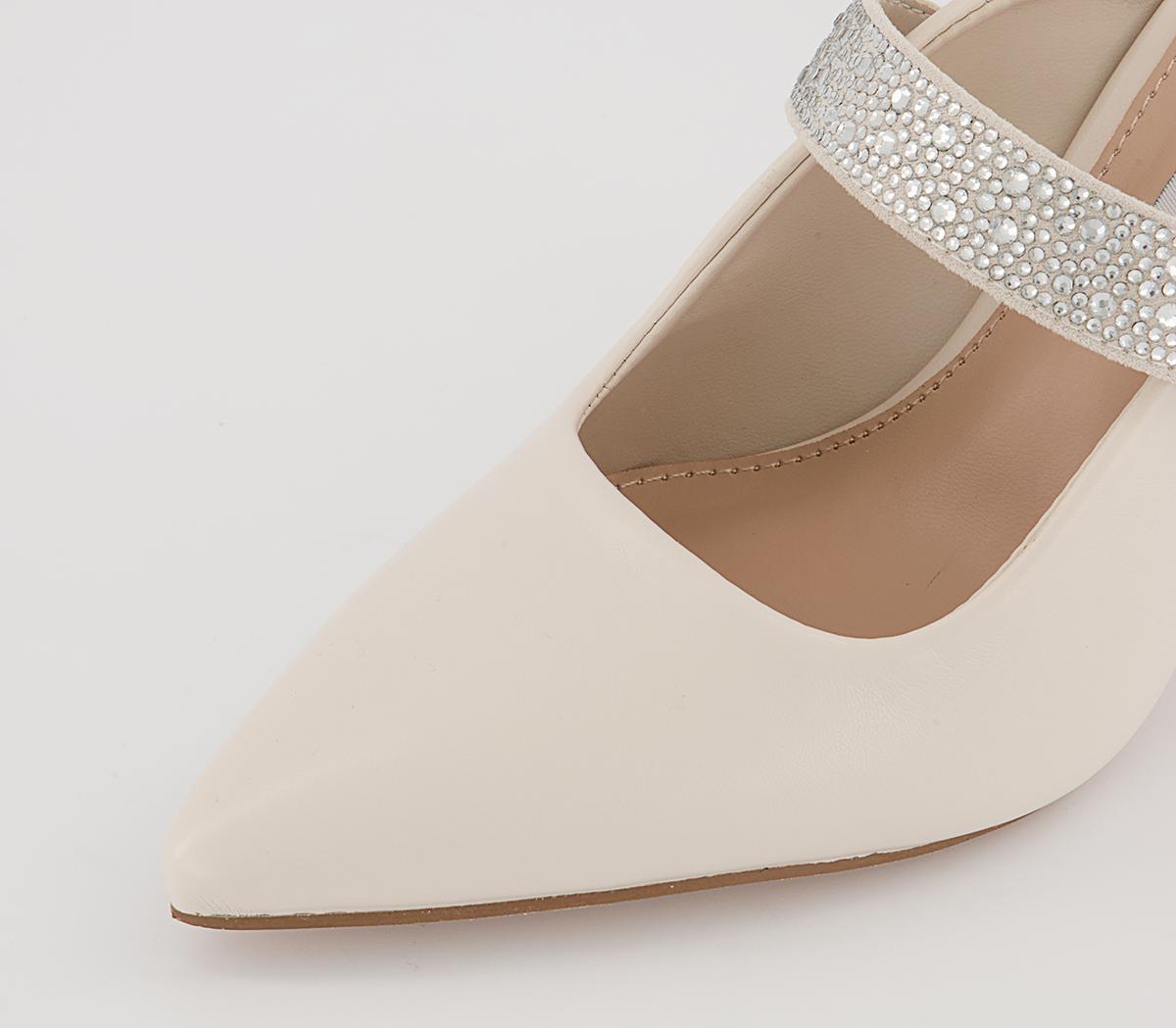 OFFICEMelon Embellished MulesOff White