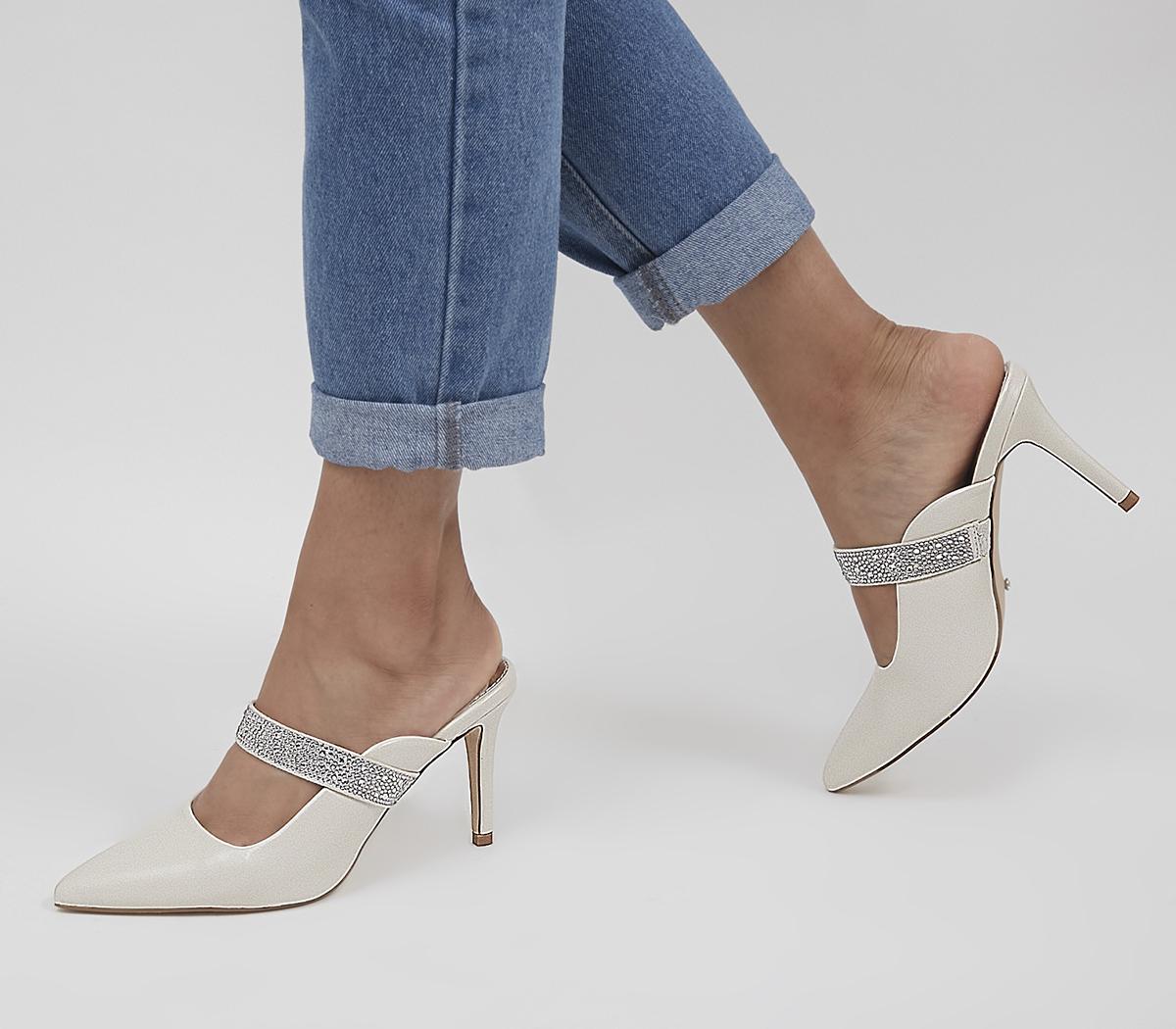 Office hot sale white mules