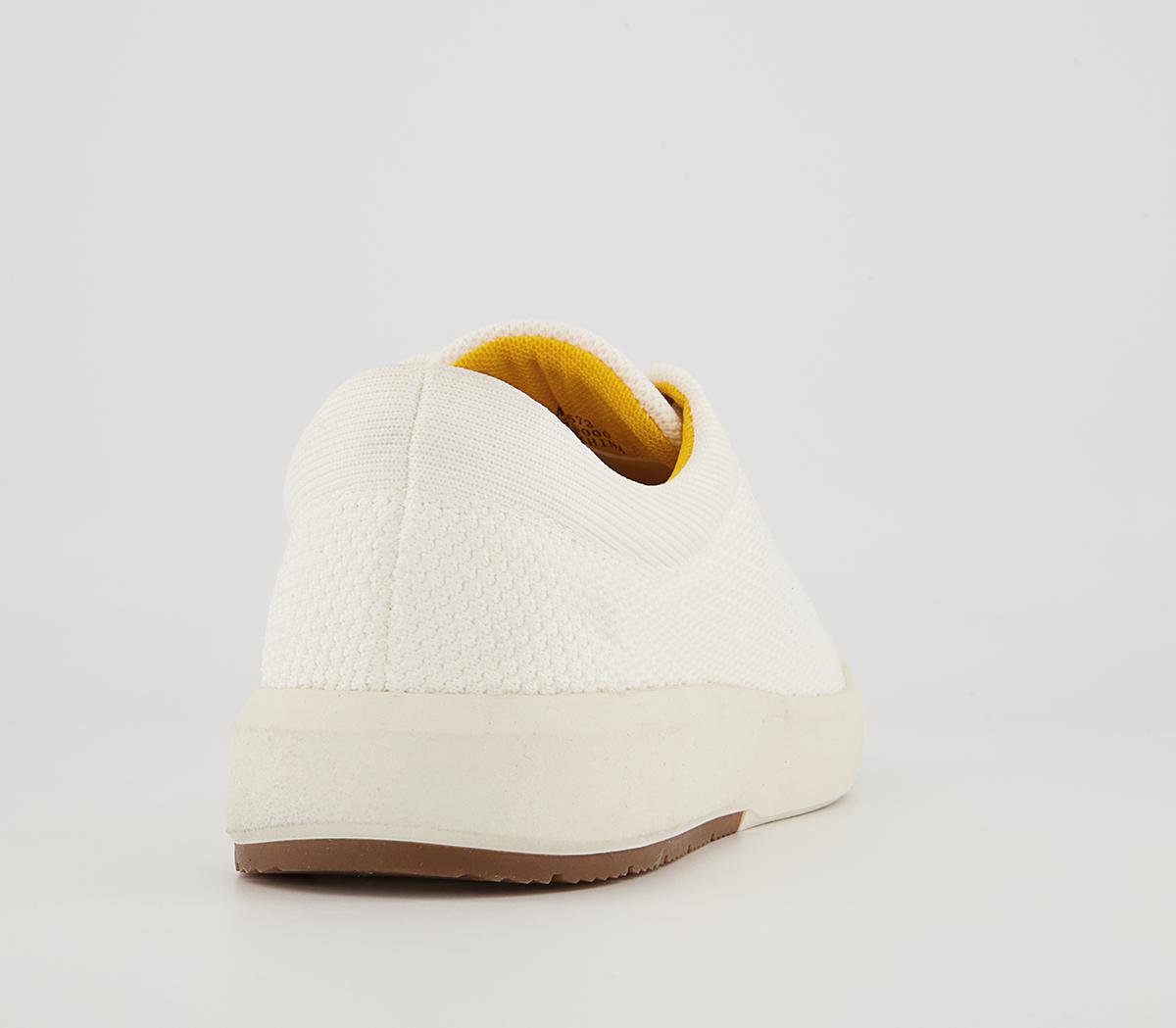 Office Callow Knitted Wedge Sneakers Office Callow Knitted Wedge Sneakers White