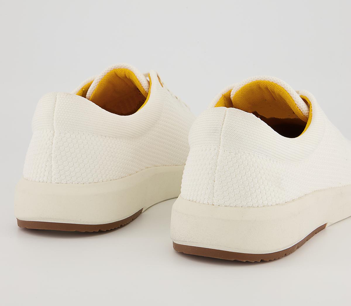 Office Callow Knitted Wedge Sneakers Office Callow Knitted Wedge Sneakers White