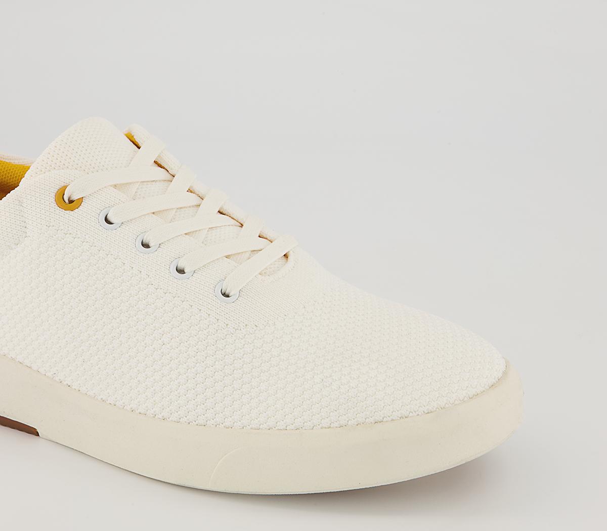 Office Callow Knitted Wedge Sneakers Office Callow Knitted Wedge Sneakers White