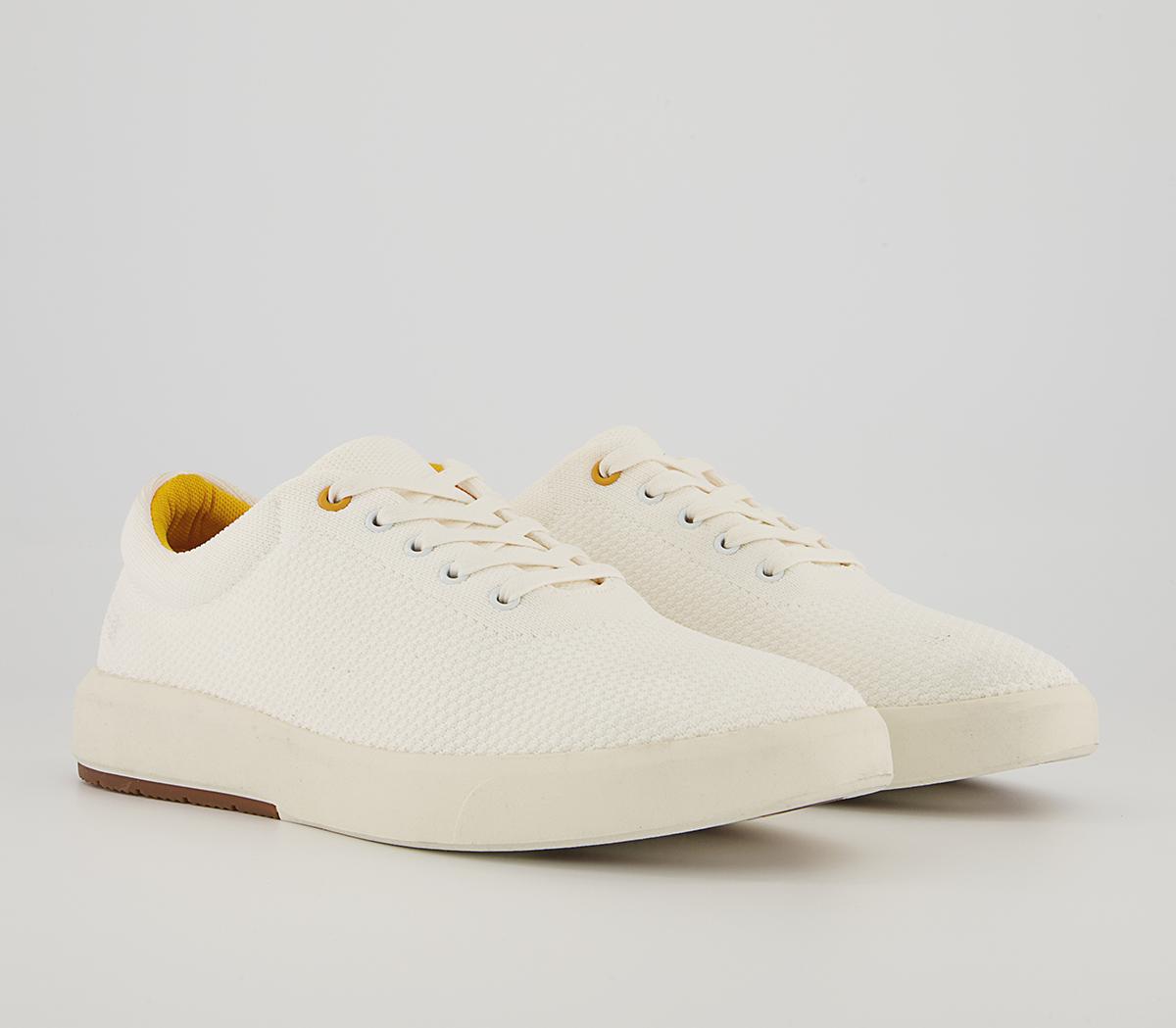 Office Callow Knitted Wedge Sneakers Office Callow Knitted Wedge Sneakers White