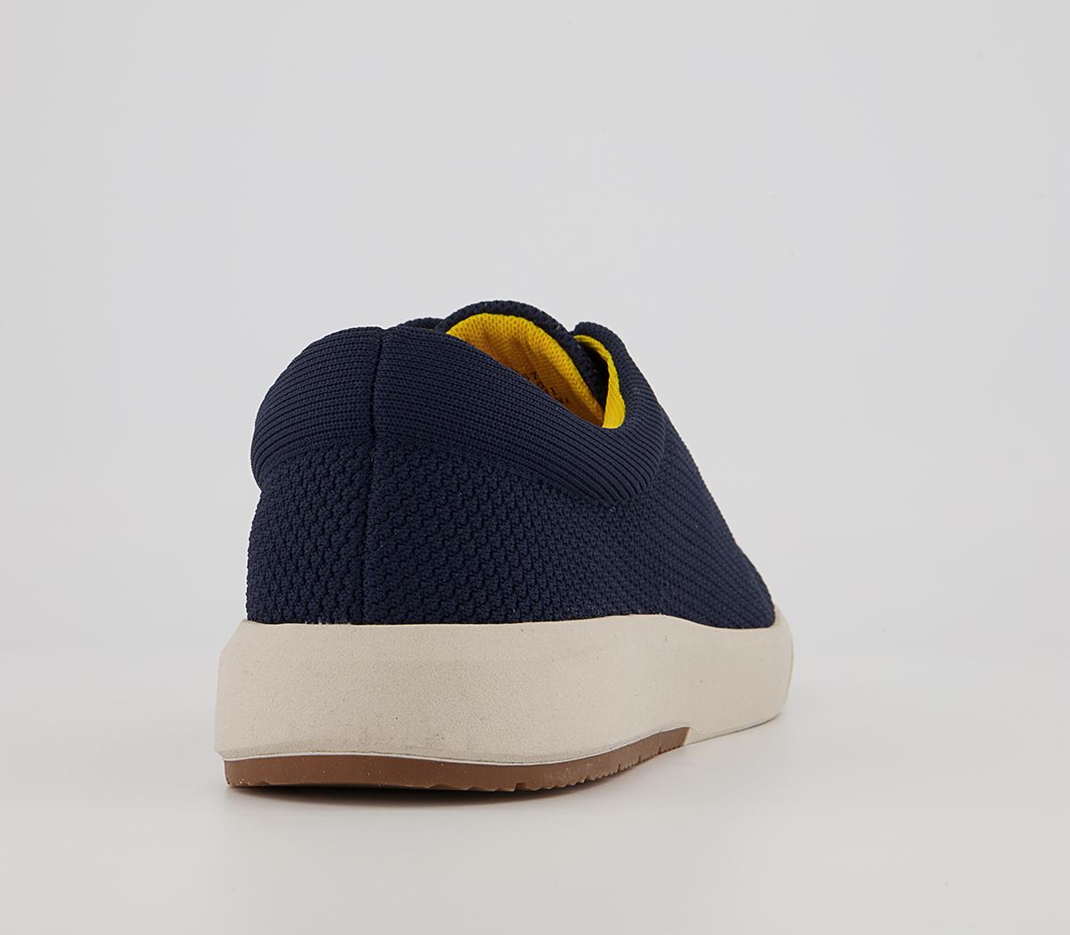 Office Callow Knitted Wedge Sneakers Office Callow Knitted Wedge Sneakers Navy