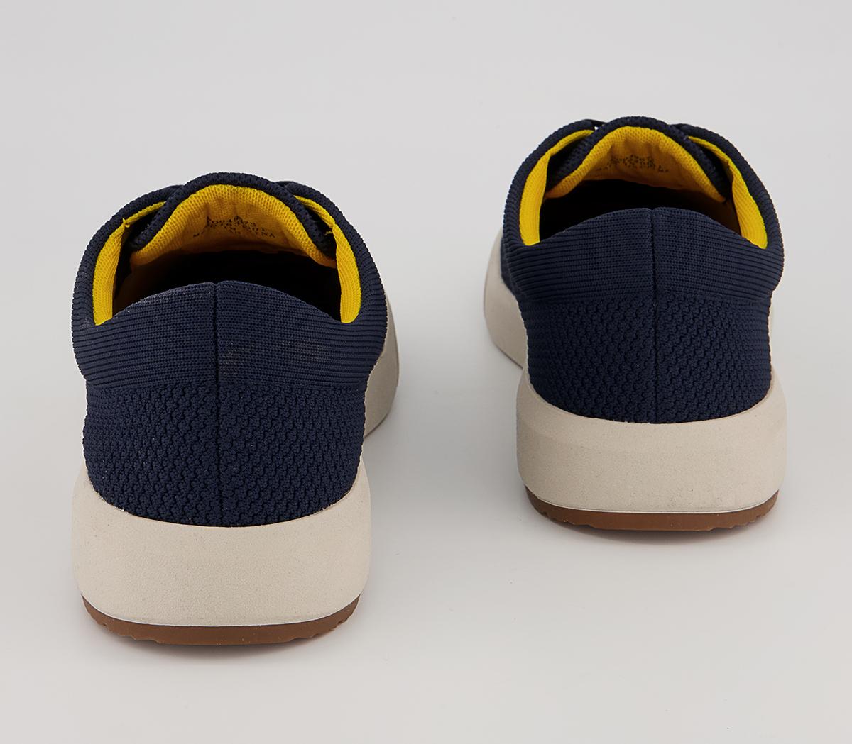 Office Callow Knitted Wedge Sneakers Office Callow Knitted Wedge Sneakers Navy