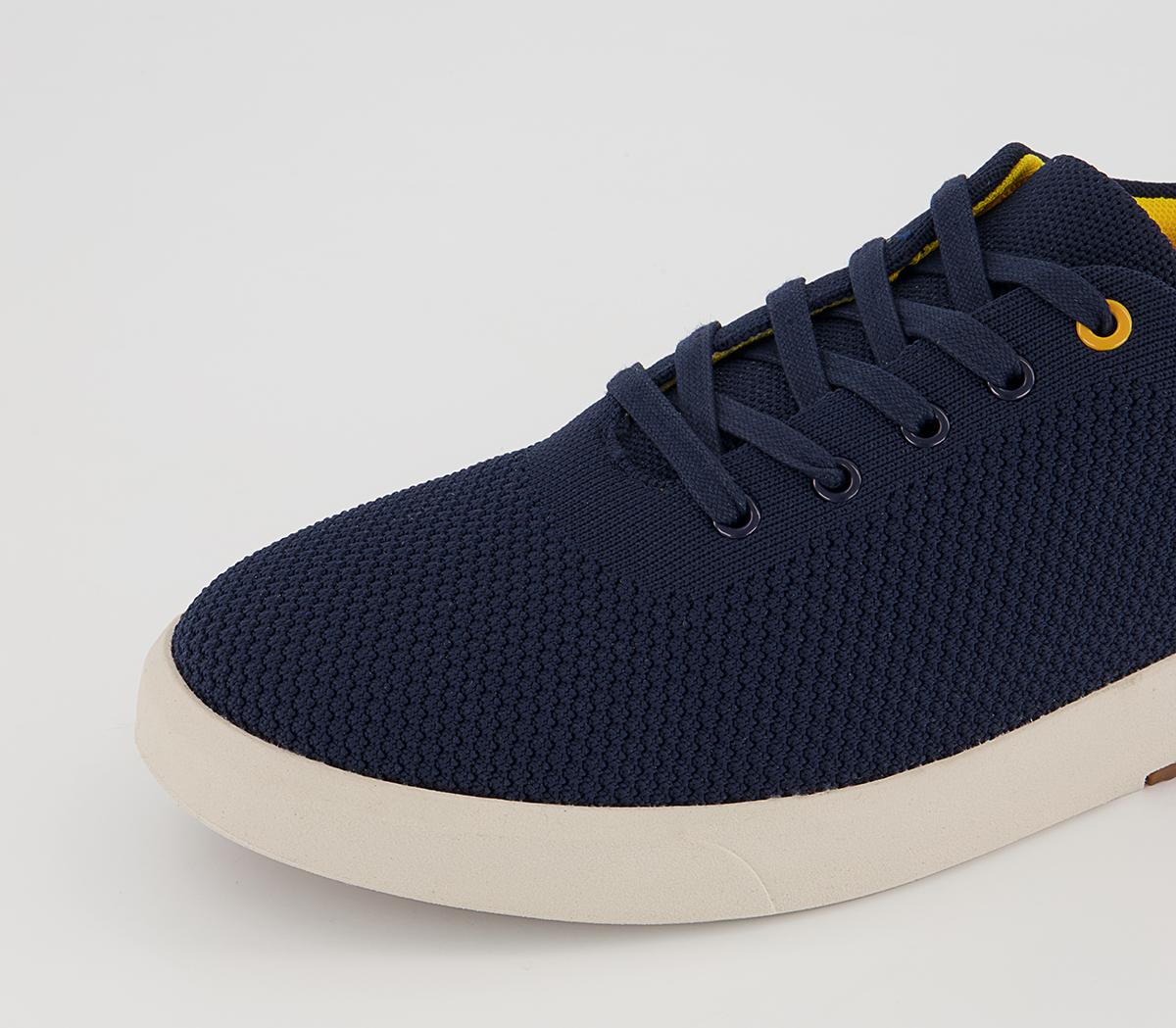 Office Callow Knitted Wedge Sneakers Office Callow Knitted Wedge Sneakers Navy