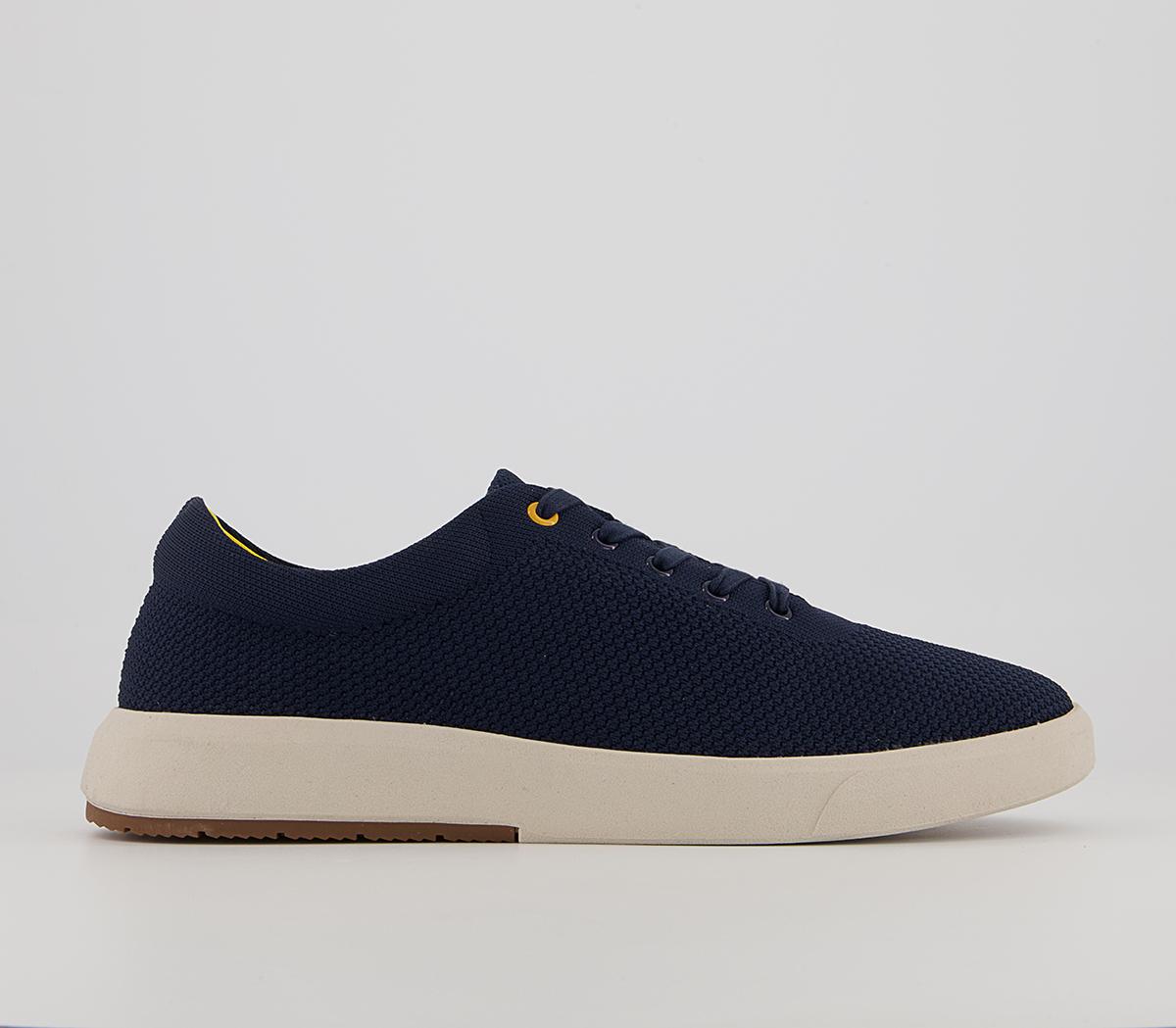 OfficeCallow Knitted Wedge Sneakers OfficeCallow Knitted Wedge SneakersNavy