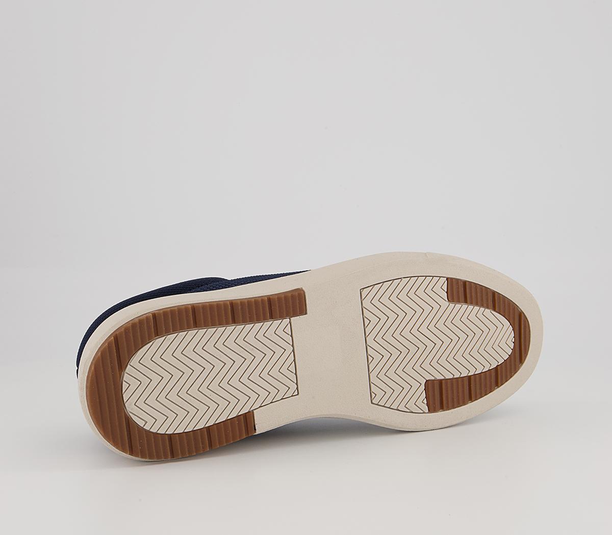 Office Callow Knitted Wedge Sneakers Office Callow Knitted Wedge Sneakers Navy