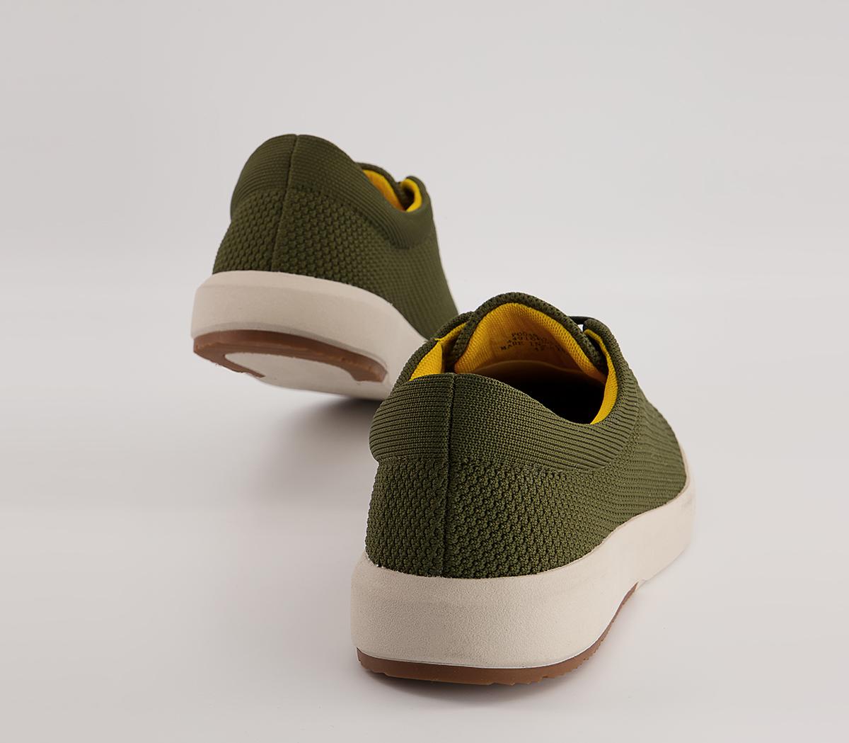 Office Callow Knitted Wedge Sneakers Office Callow Knitted Wedge Sneakers Khaki