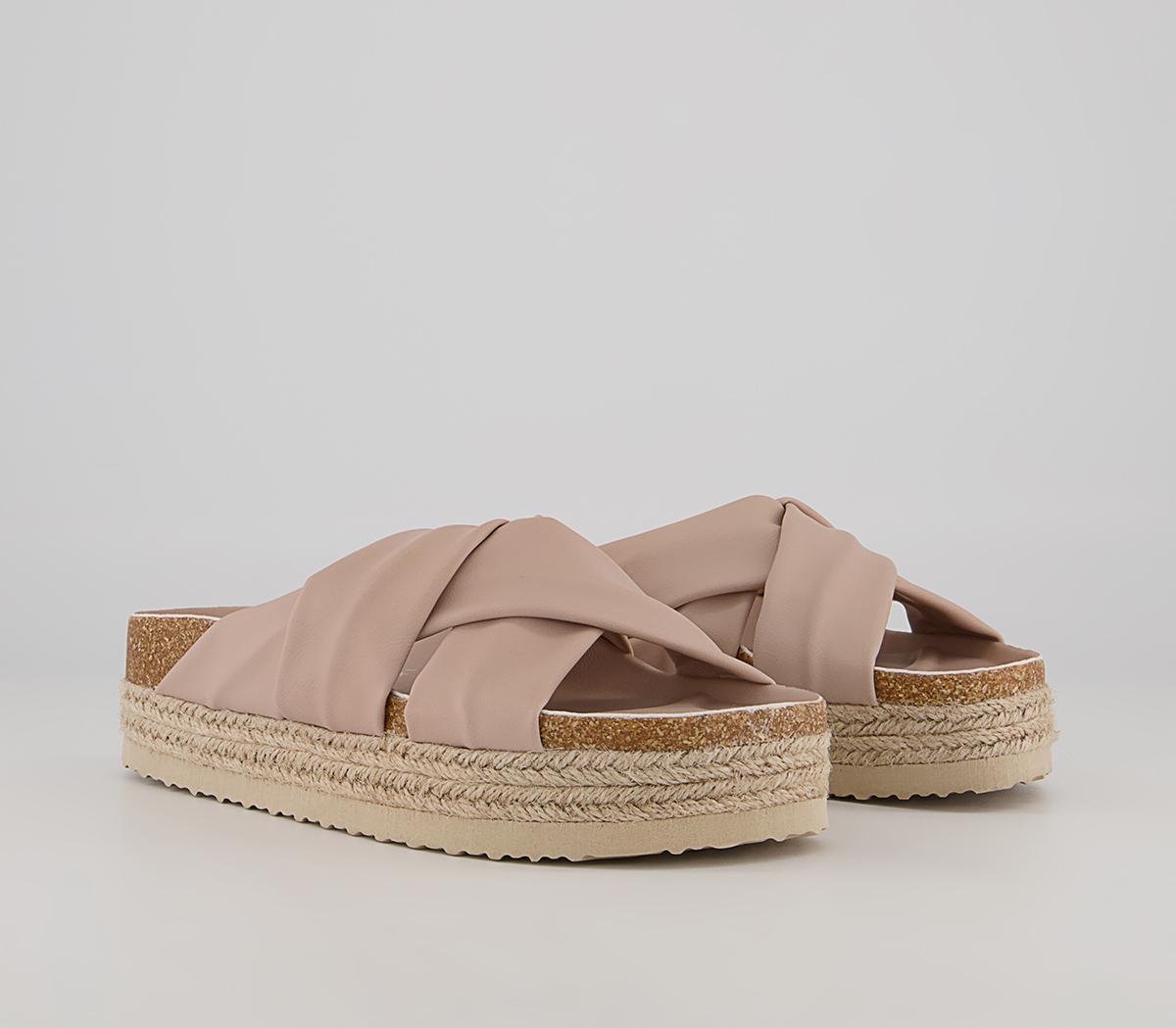 Office Skyla Cross Vamp Espadrilles Office Skyla Cross Vamp Espadrilles Nude