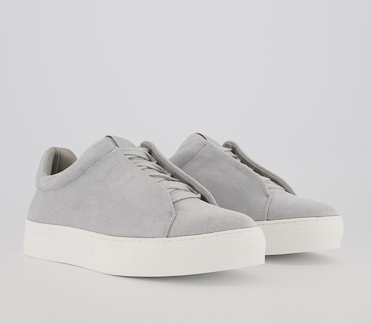 Office Film Lace Up Flatform Trainers Office Film Lace Up Flatform Trainers Grey