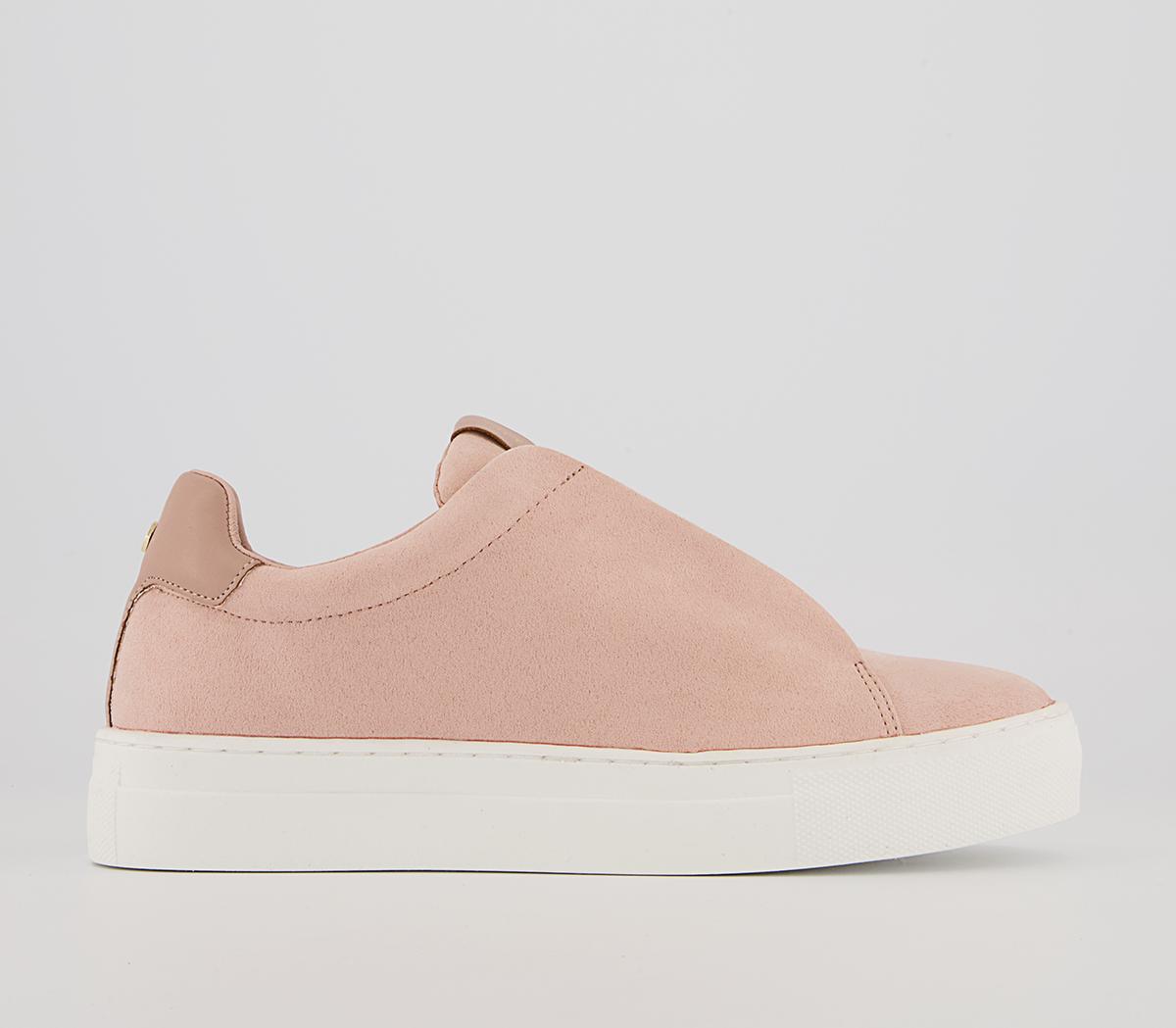 Office Film Lace Up Flatform Trainers Office Film Lace Up Flatform Trainers Pink Micro