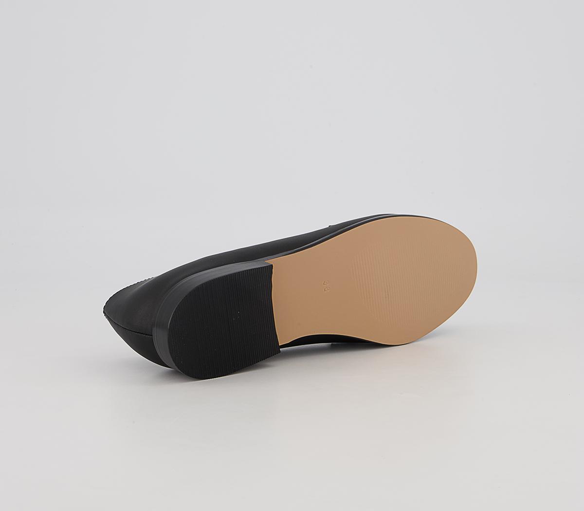 Office Fliss Trim Loafers Office Fliss Trim Loafers Black With Pearls