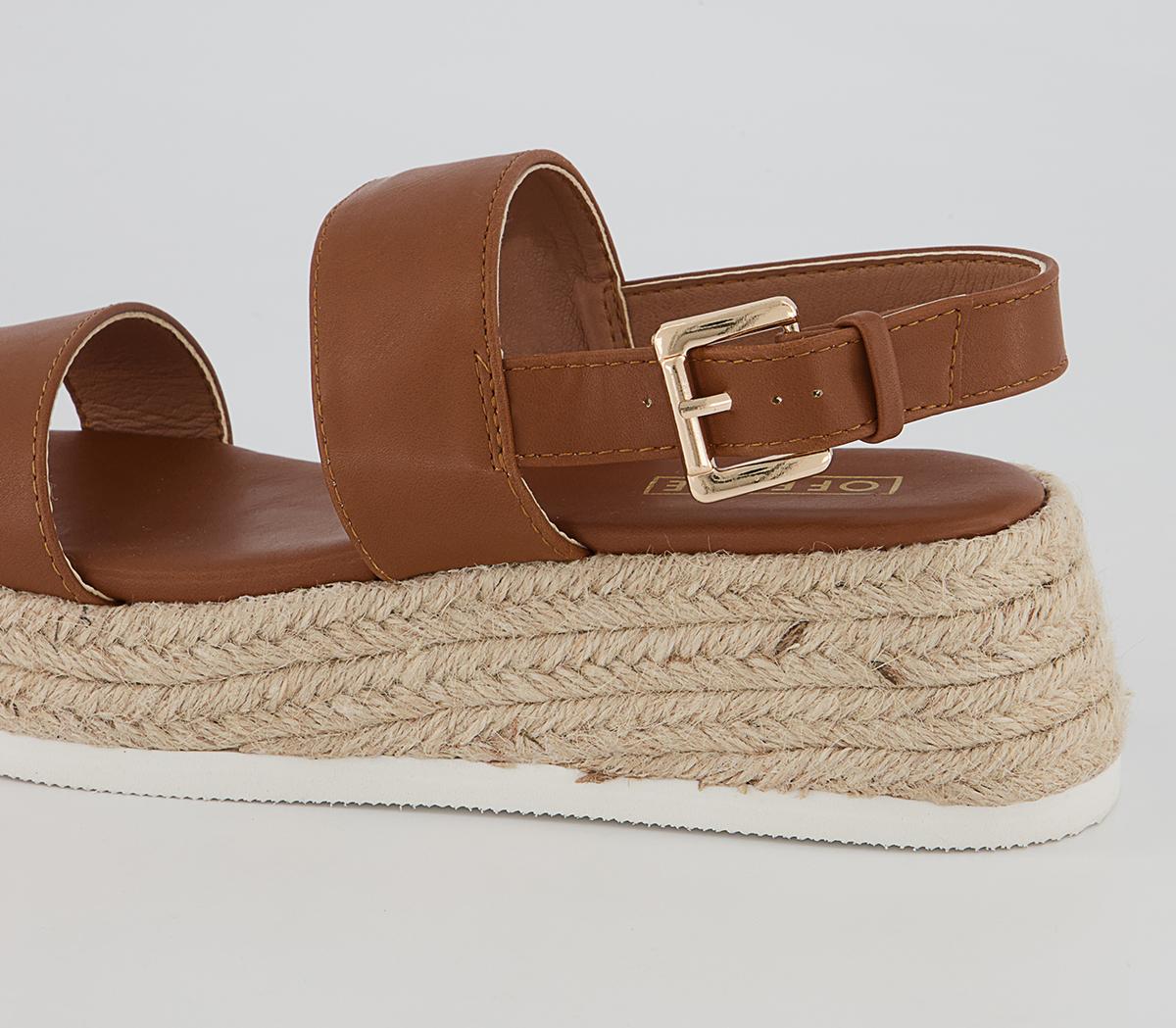 Office Millie Buckle Espadrilles Office Millie Buckle Espadrilles Tan