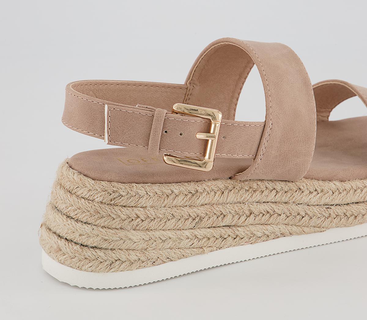 Office Millie Buckle Espadrilles Office Millie Buckle Espadrilles Nude