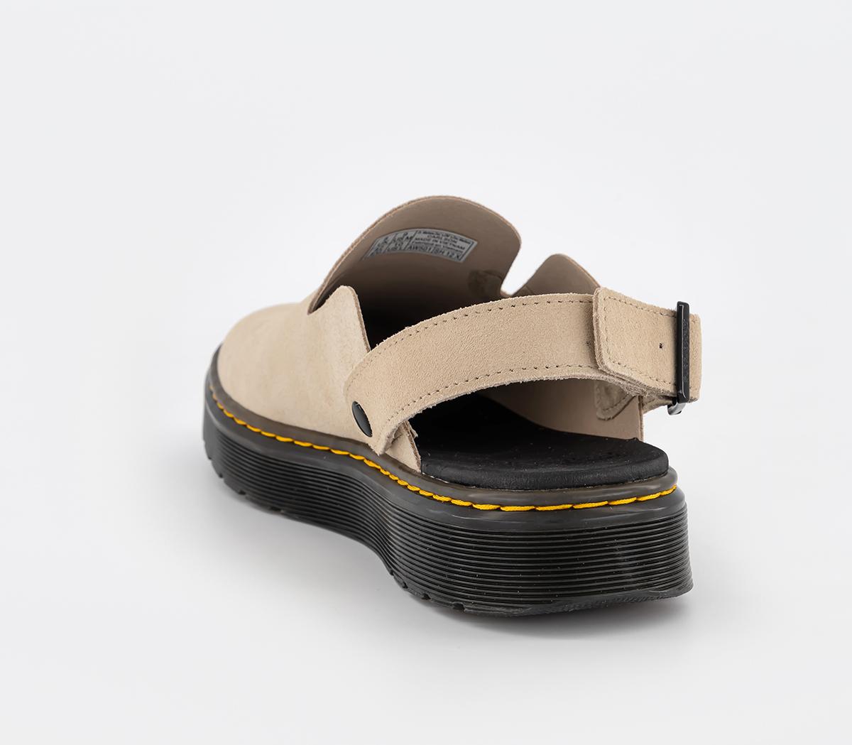 Dr. MartensCarlson Mules Warm Sand Eh Suede Mb