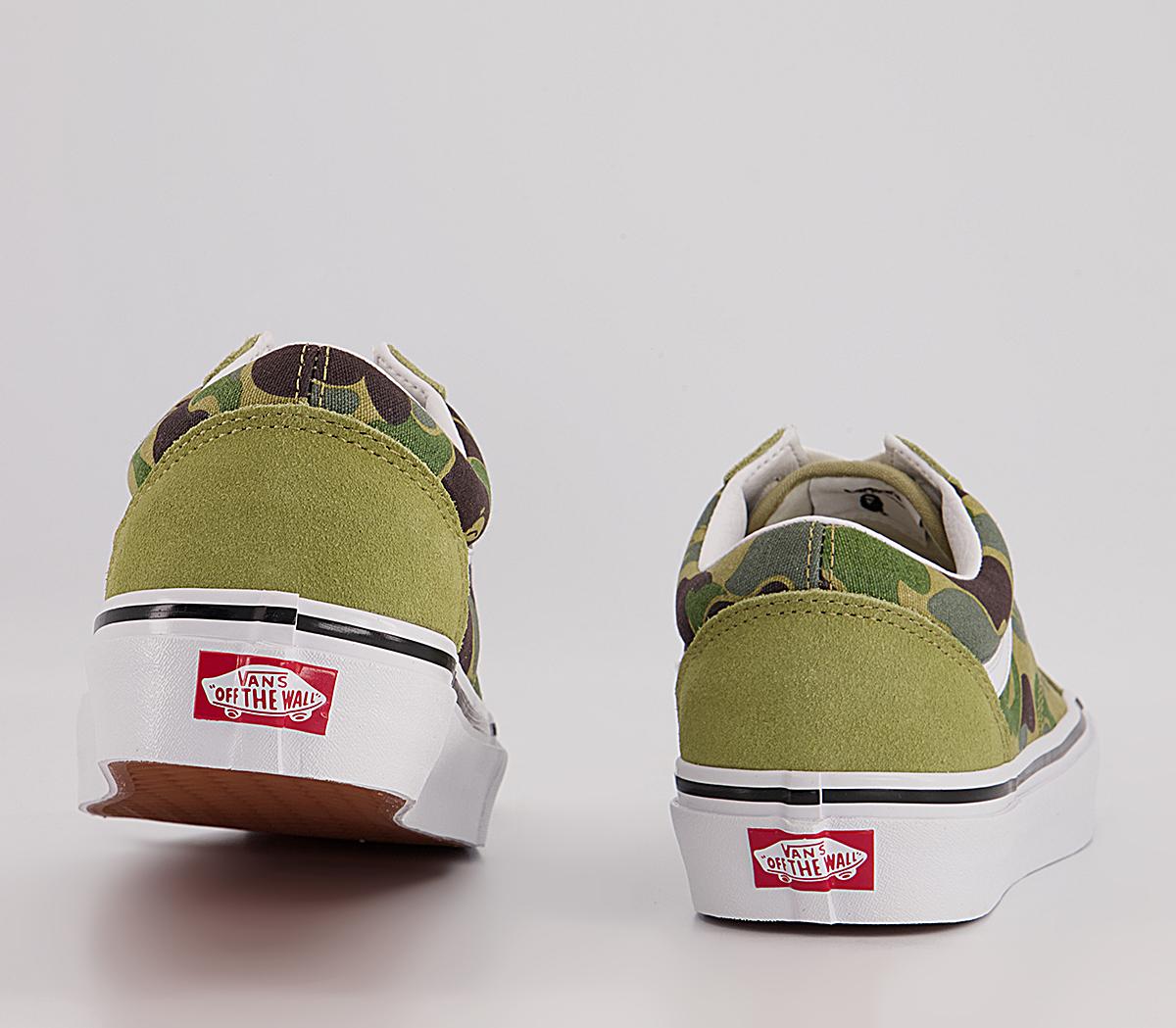 Vans Vault Bape X Vans Old Skool Dx Trainers Vans Vault Bape X Vans Old Skool Dx Trainers Abc Camogreen