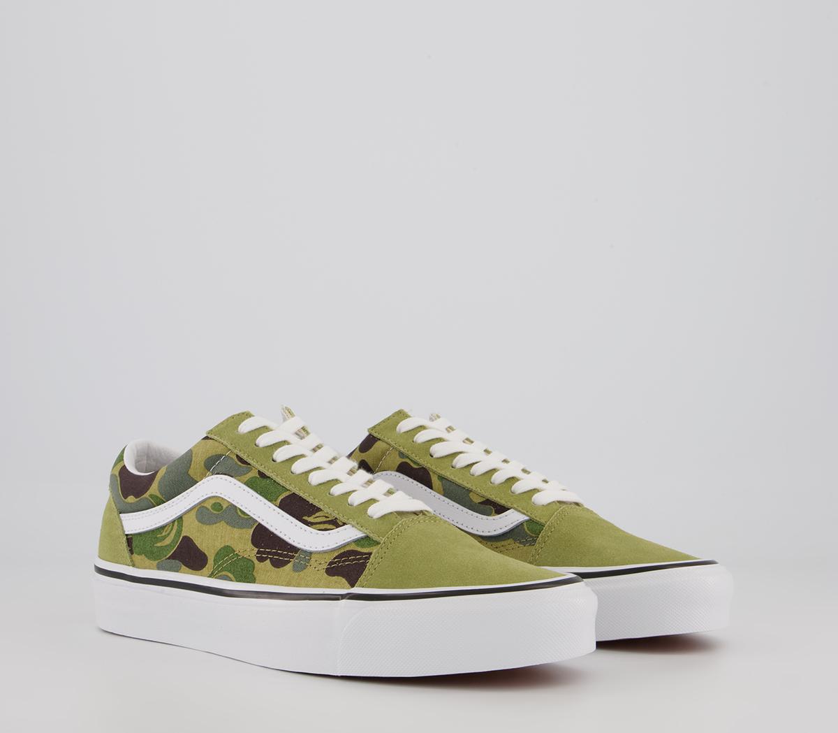 Vans Vault Bape X Vans Old Skool Dx Trainers Vans Vault Bape X Vans Old Skool Dx Trainers Abc Camogreen