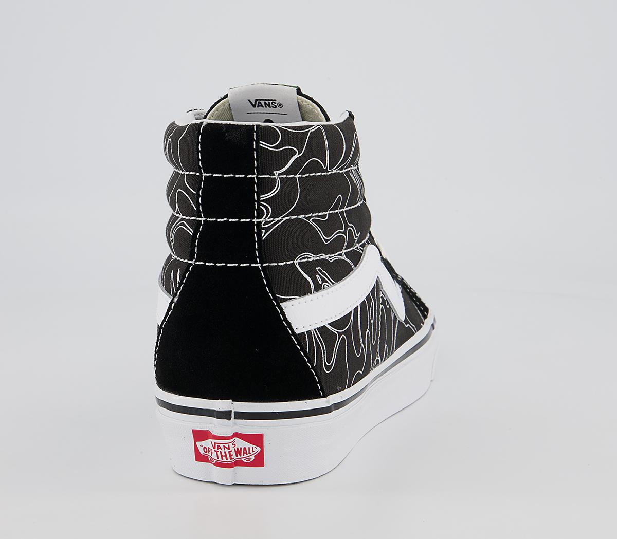 Vans Vault Bape X Vans Sk8 Hi 38 Dx Trainers Vans Vault Bape X Vans Sk8 Hi 38 Dx Trainers Line Camo Black