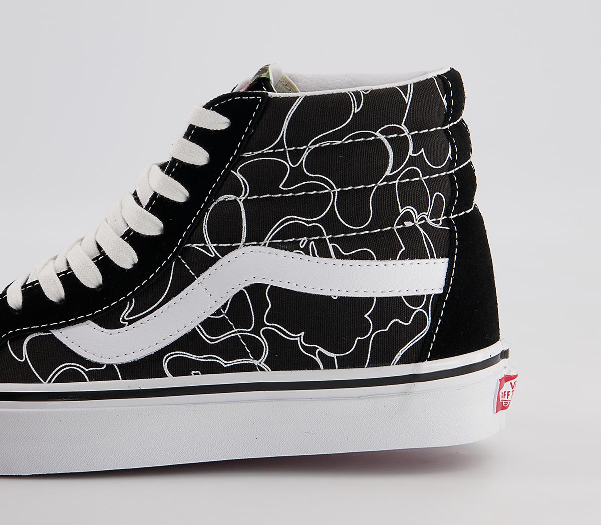 Vans Vault Bape X Vans Sk8 Hi 38 Dx Trainers Vans Vault Bape X Vans Sk8 Hi 38 Dx Trainers Line Camo Black