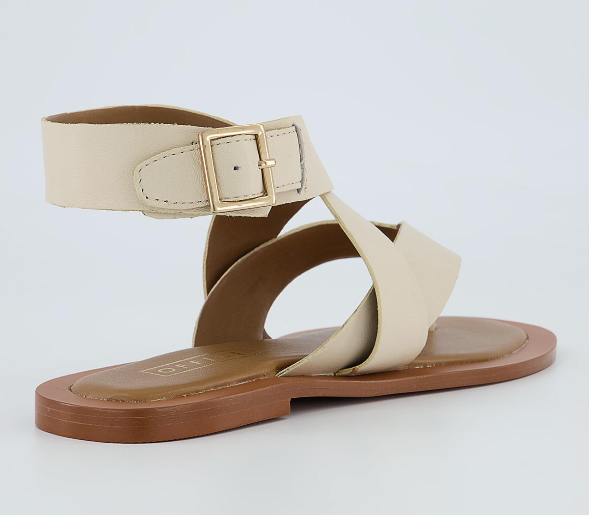 Office Sashay Toe Post Sandals Office Sashay Toe Post Sandals White Leather