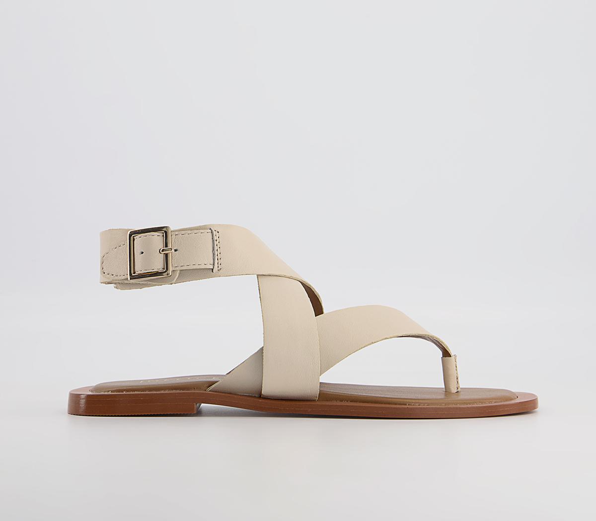 Office Sashay Toe Post Sandals Office Sashay Toe Post Sandals White Leather