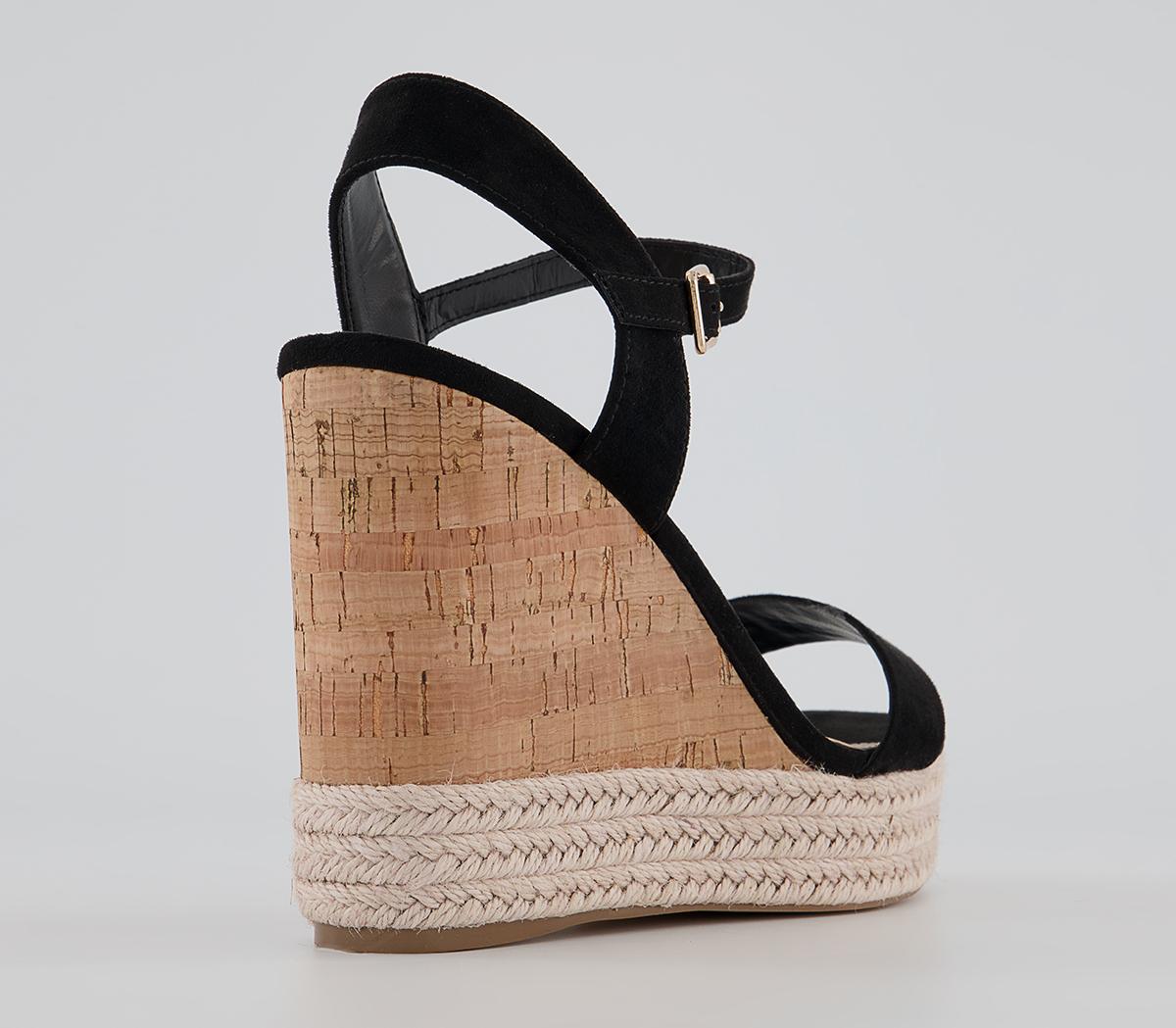 OFFICEHolland Cork Wedges OFFICEHolland Cork WedgesBlack