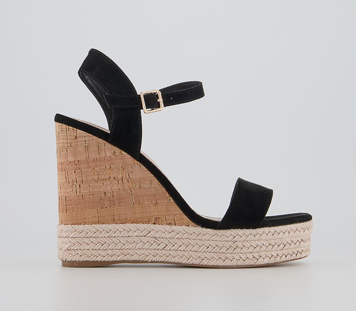 OFFICEHolland Cork Wedges OFFICEHolland Cork WedgesBlack