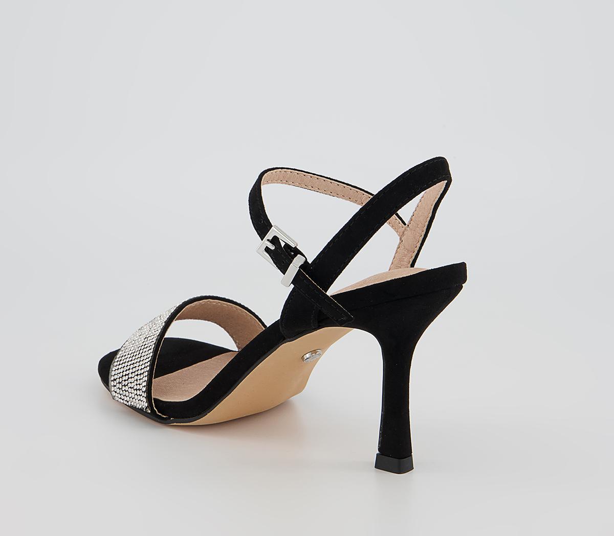 Office Miley Embellished Heeled Sandals Office Miley Embellished Heeled Sandals Black