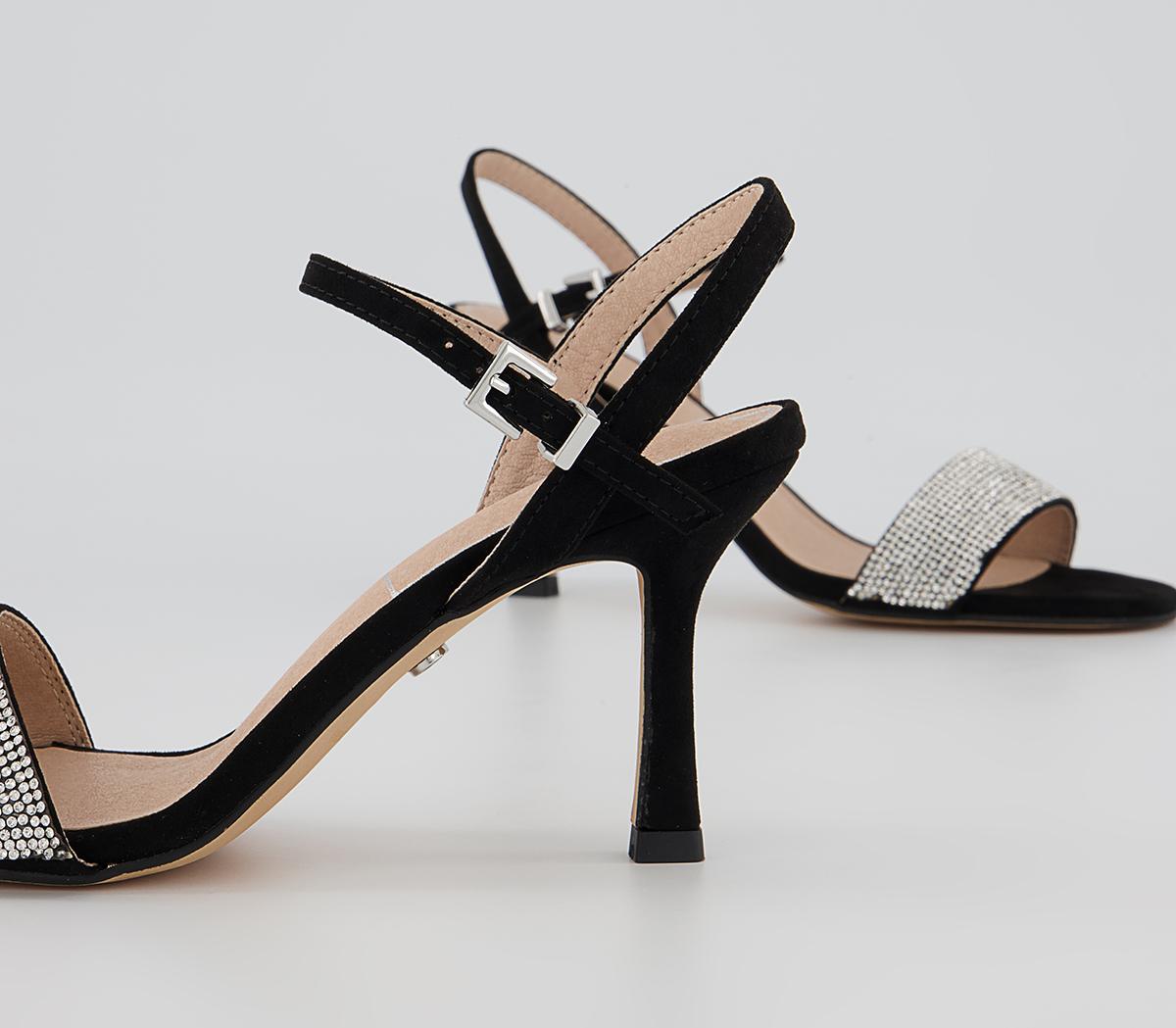 Office Miley Embellished Heeled Sandals Office Miley Embellished Heeled Sandals Black
