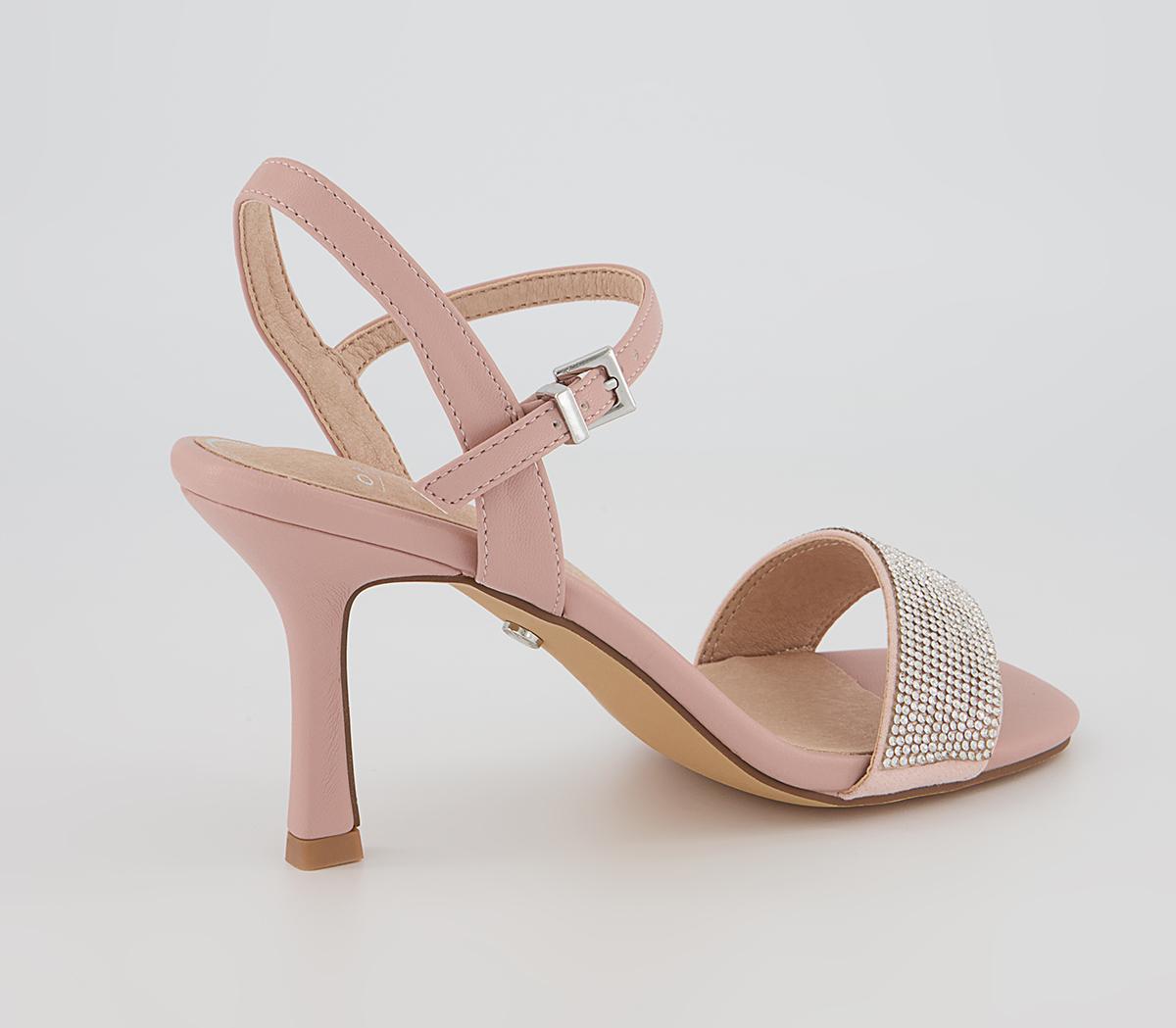 Office Miley Embellished Heeled Sandals Office Miley Embellished Heeled Sandals Nude