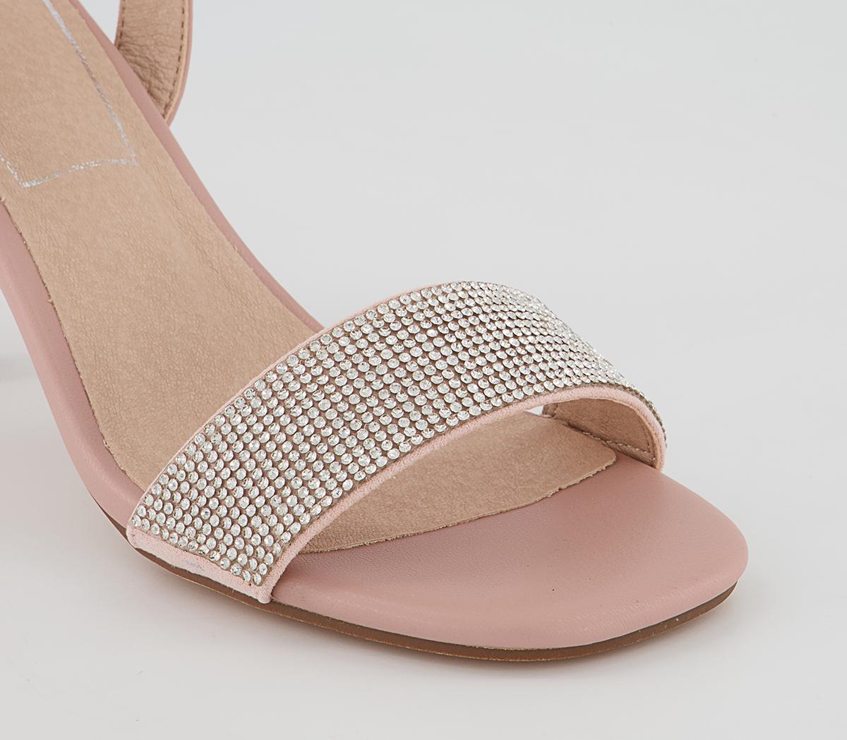 Office Miley Embellished Heeled Sandals Office Miley Embellished Heeled Sandals Nude
